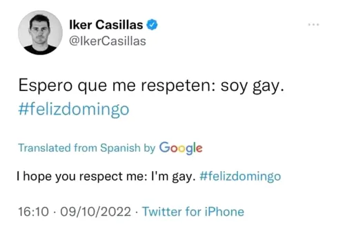 Fotbalistul celebru care tocmai a făcut un anunț surprinzător Sunt gay Sper să mă respectaţi