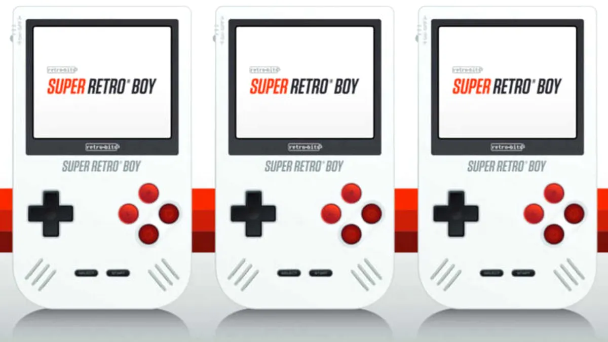 Super Retro Boy este o clon modern de Nintendo Game Boy