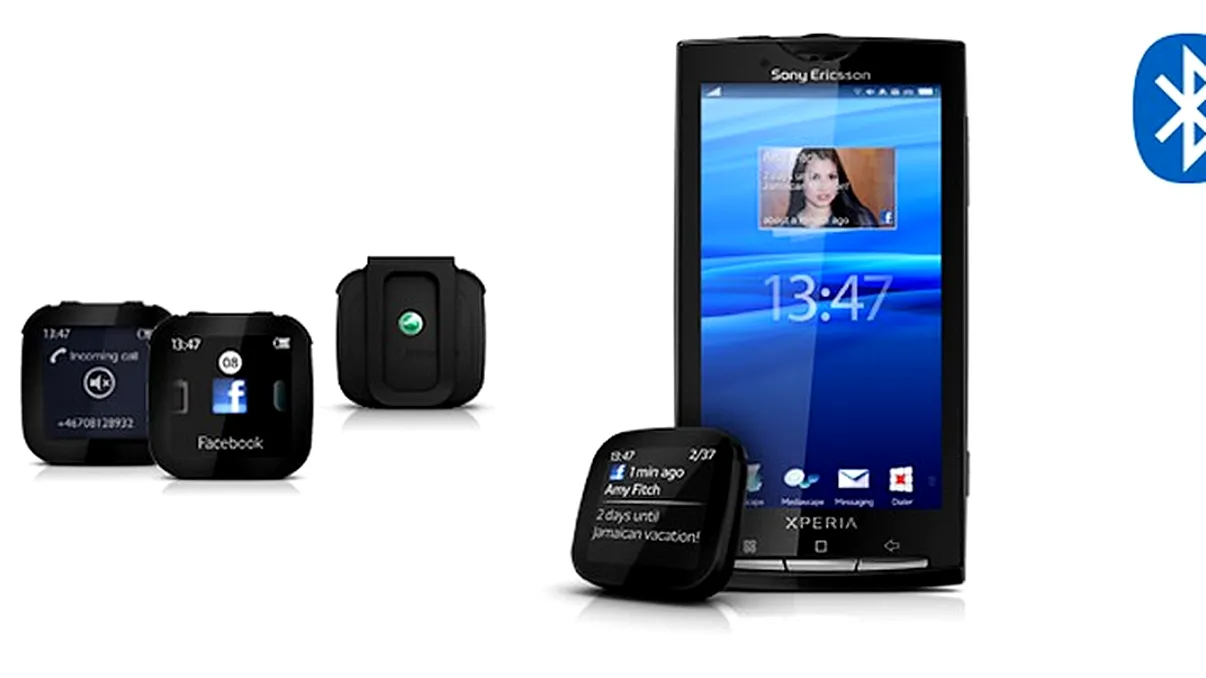 Sony Ericsson LiveView controleaza telefonul cu Android de la 10m