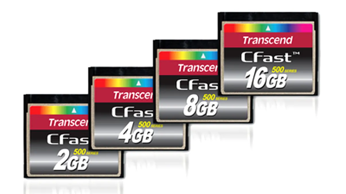 Noile carduri CFast 500 de la Transcend