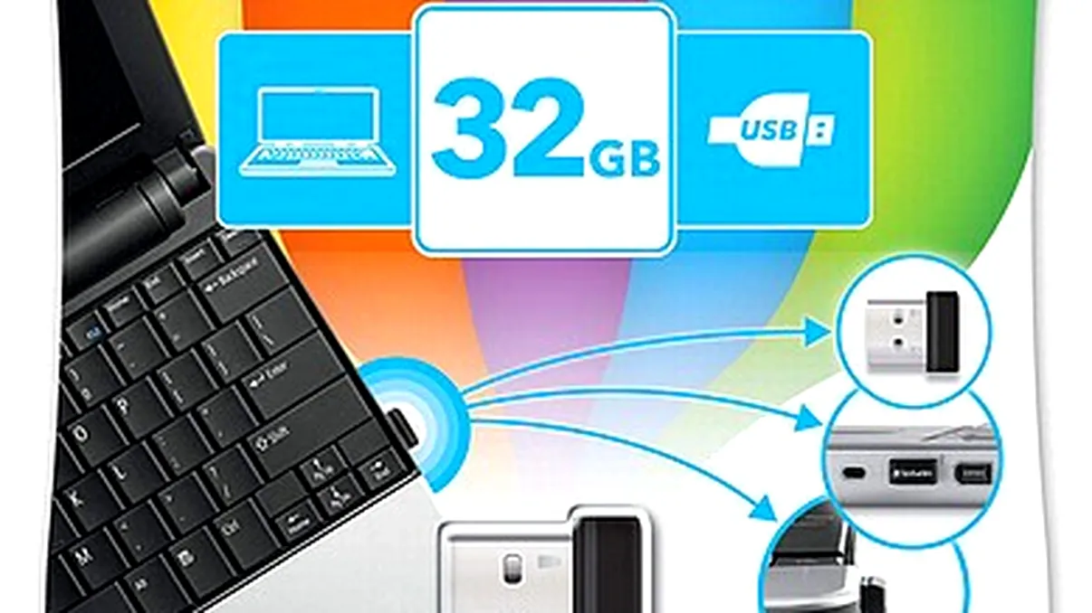 Verbatim a lansat Store 'n' Go USB pentru netbook-uri