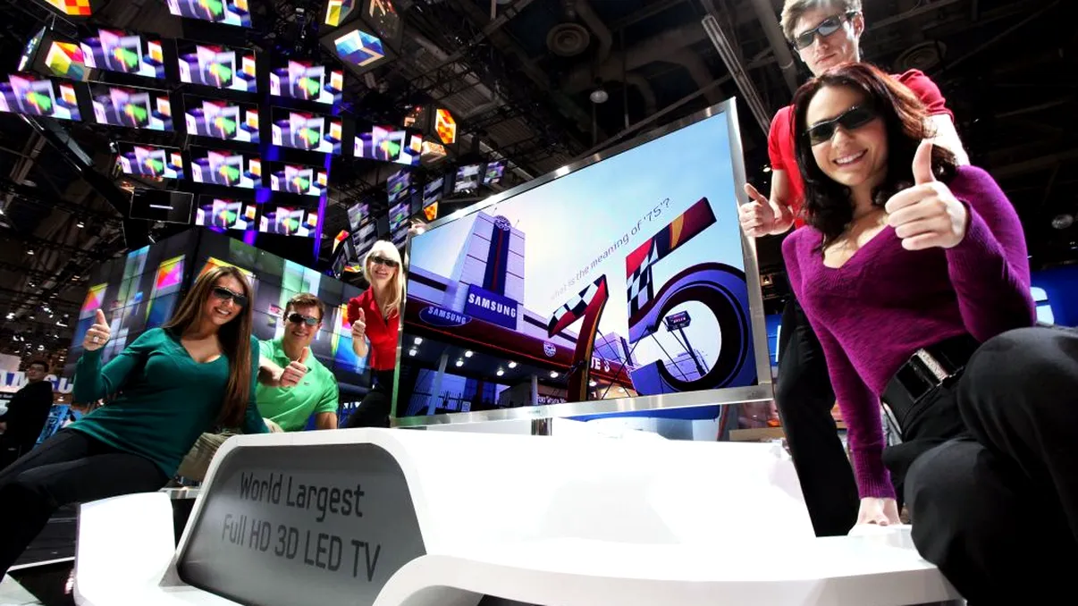 Vedetele Samsung la CES: televizoarele LED si plasmele