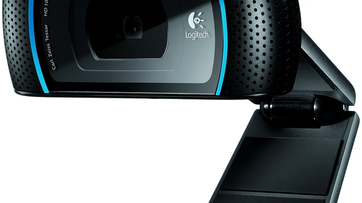 Camera web Logitech HD Pro C910, compatibila cu Mac