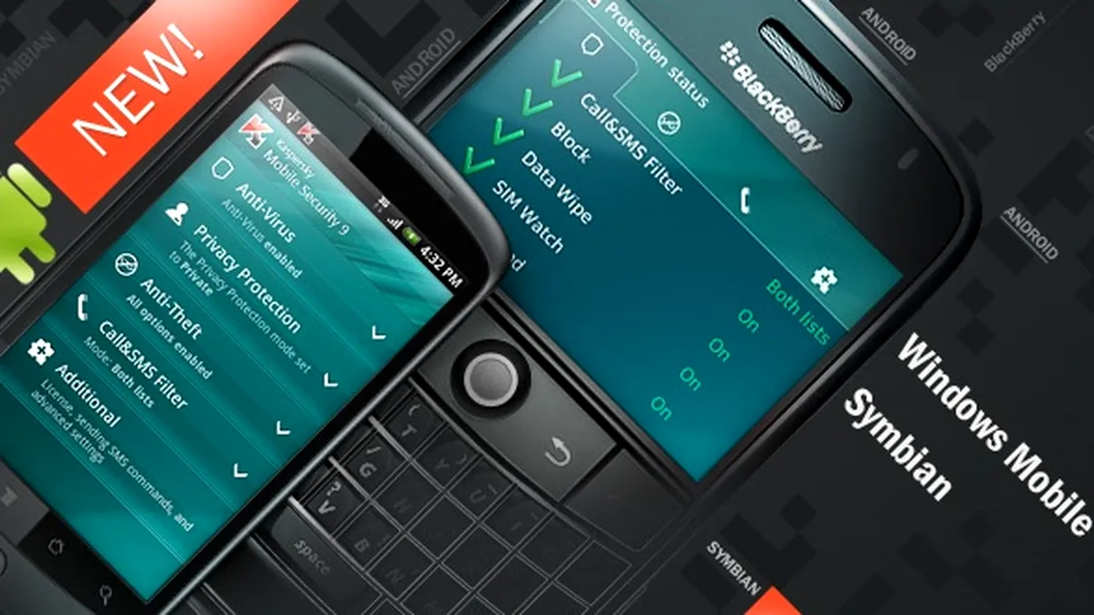 Kaspersky are si Mobile Security 9
