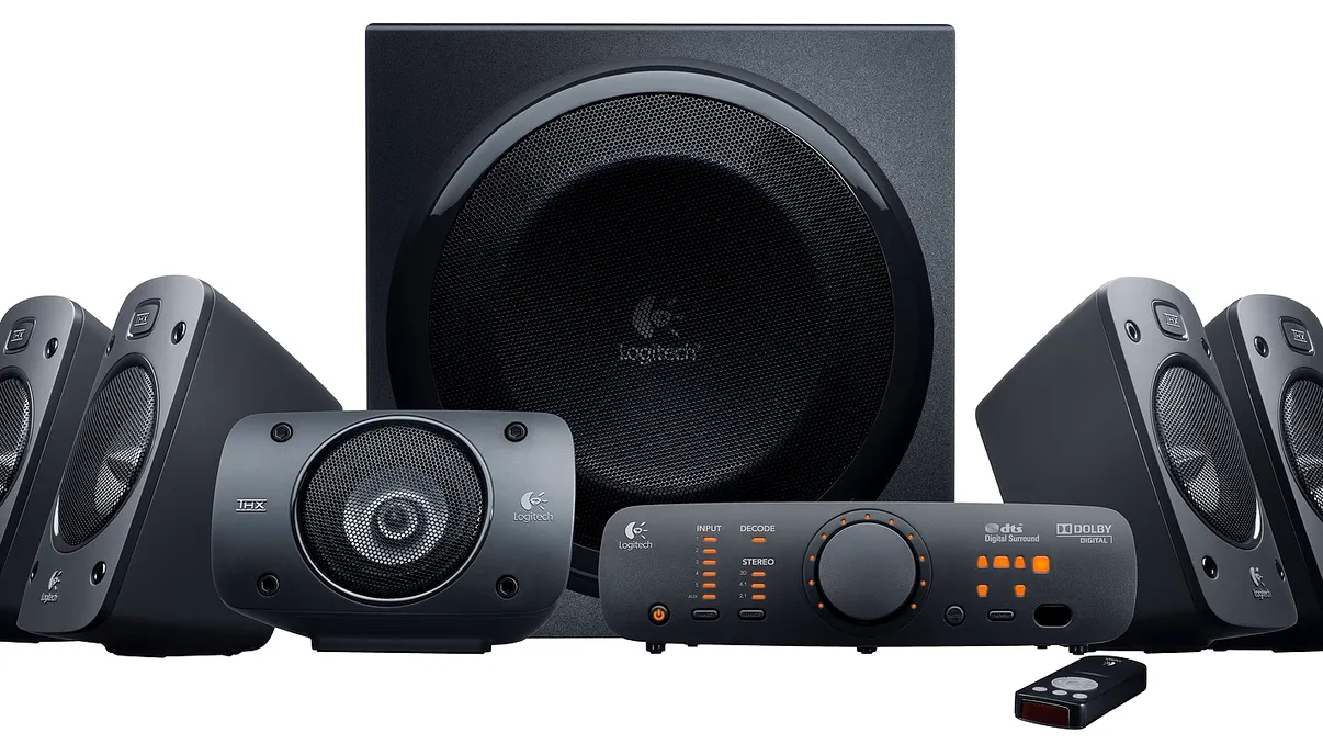 Logitech prezinta sistemul audio Z906