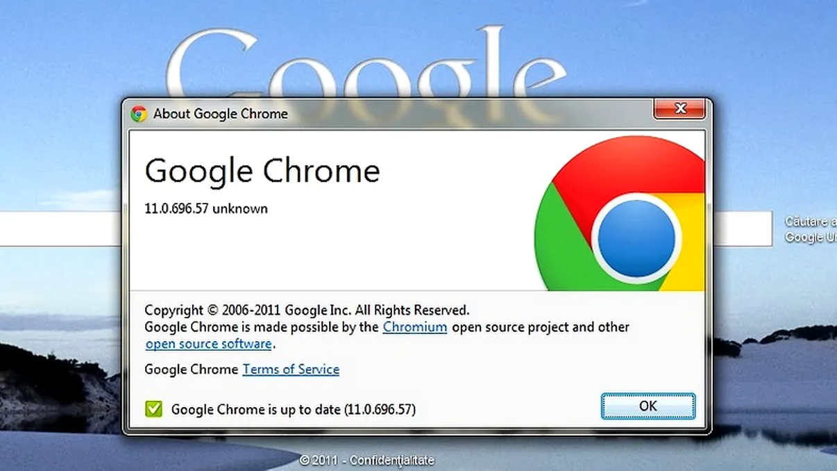 Si Chrome s-a mai maturizat un pic