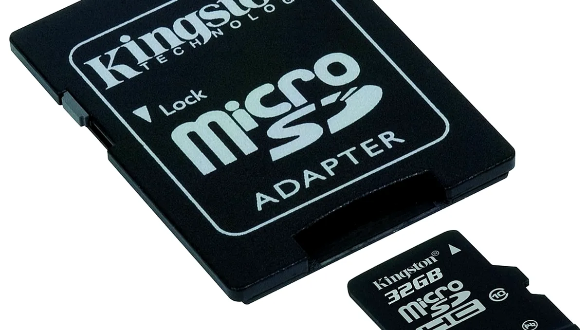 Kingston microSDHC clasa 10 de 32GB e pe bune