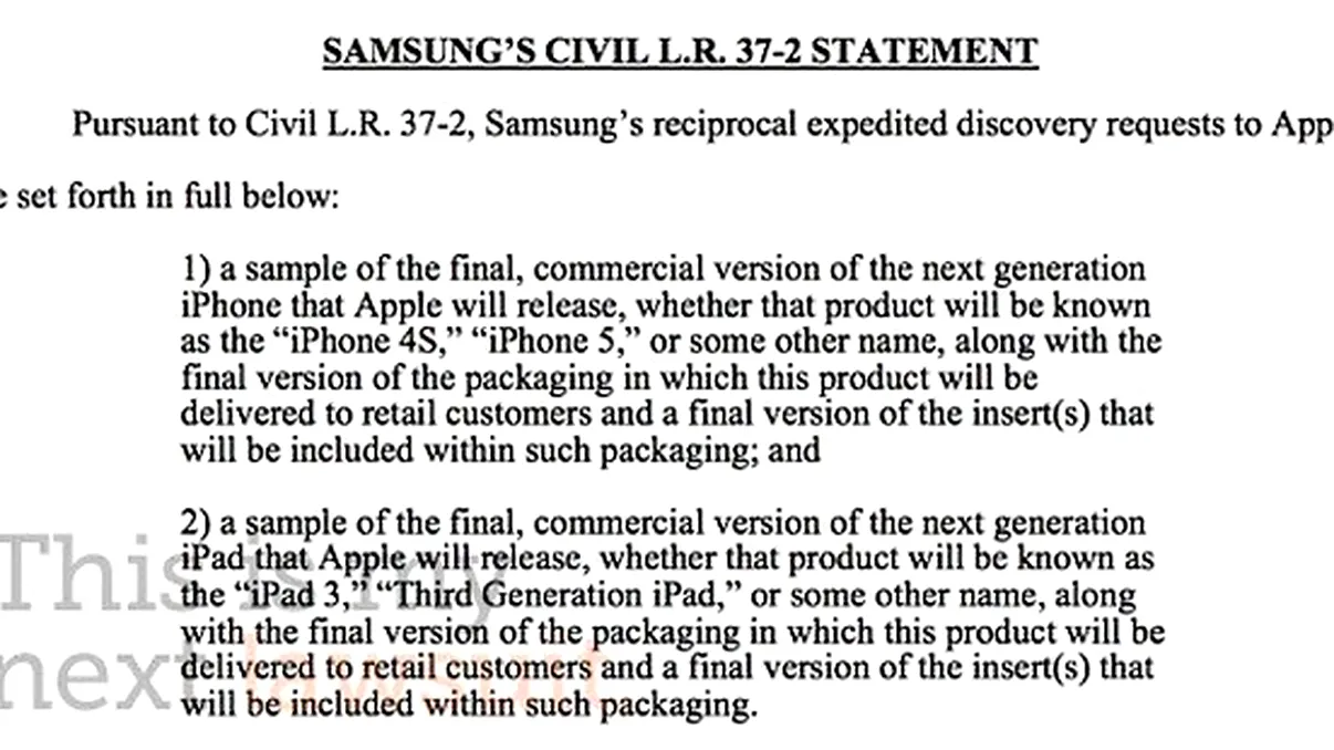 Cum faci rost de un iPhone 5 si un iPad 3? Il ceri in tribunal