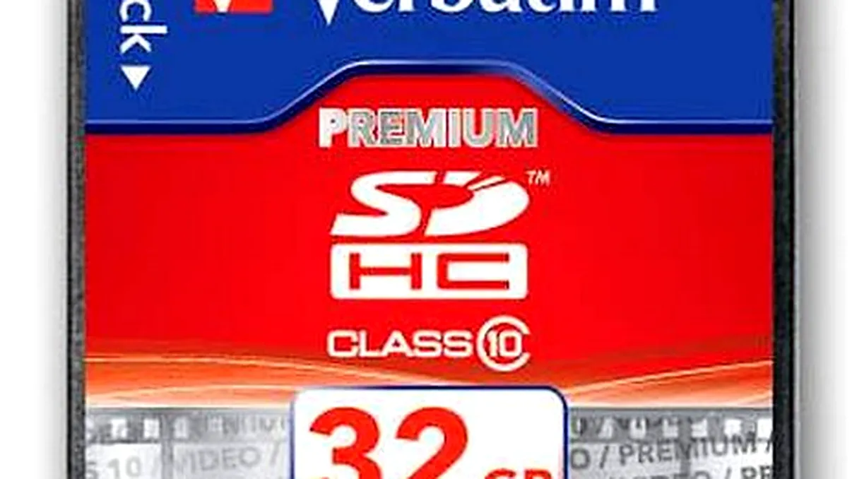 Verbatim: noi carduri flash SDHC Clasa 10, de pana la 32GB