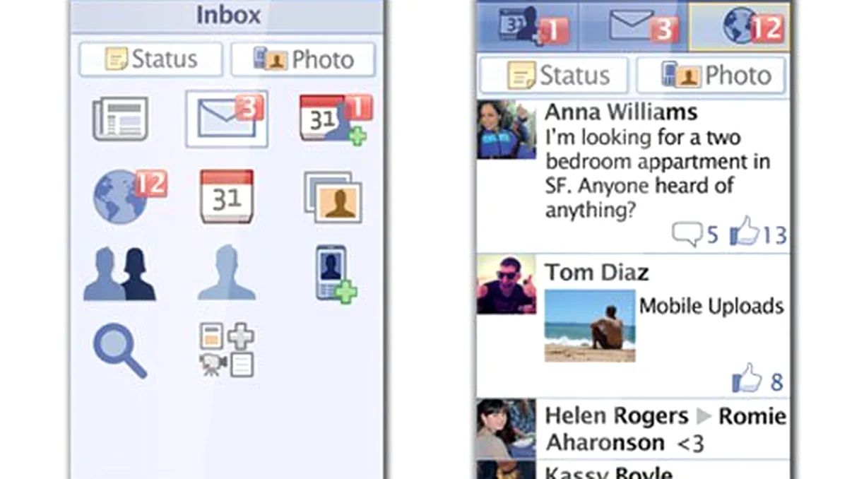 Facebook acum pe toate telefoanele