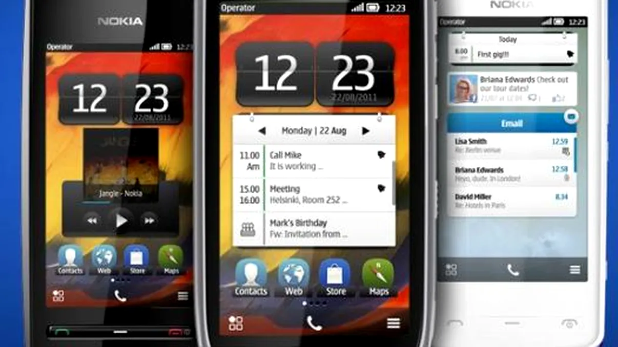 Nokia anunta oficial Symbian Belle alaturi de trei noi telefoane [+VIDEO]