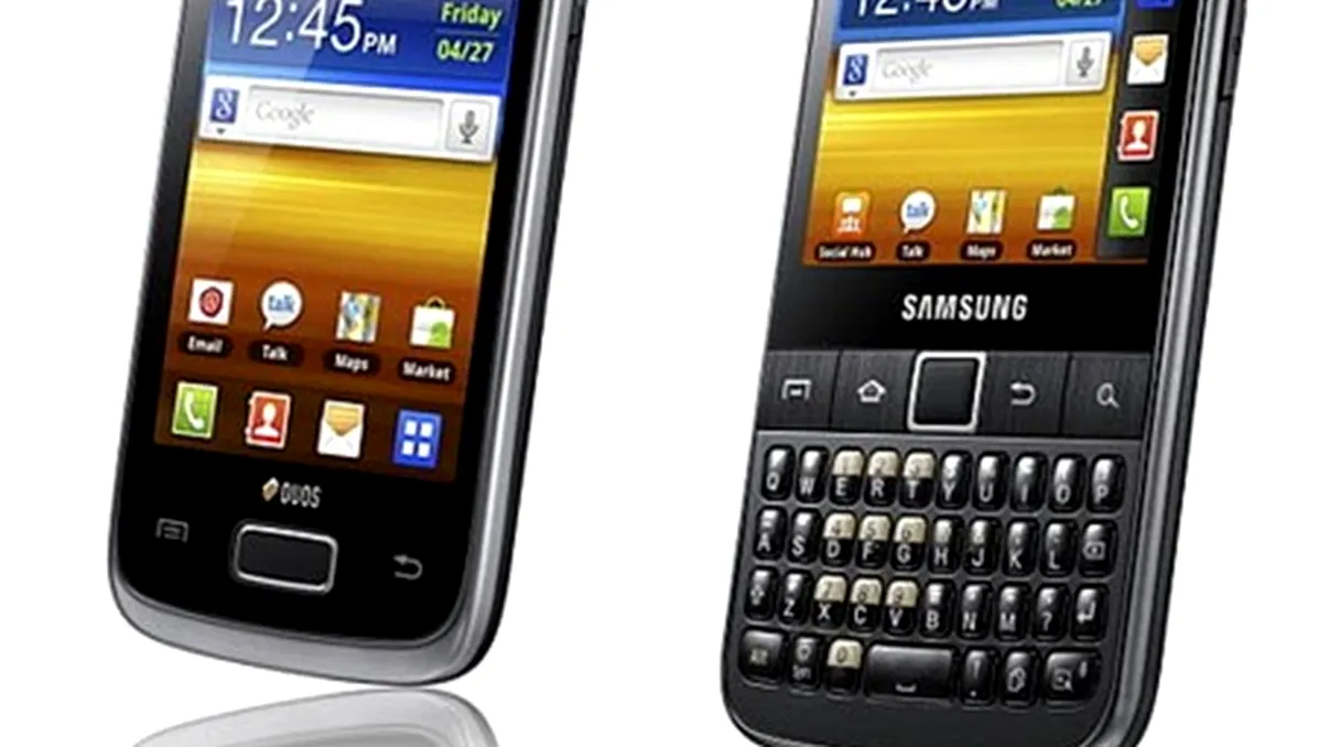 Smartphone-uri Dual-SIM de la Samsung: Galaxy Y Duos si Galaxy Y Pro Duos