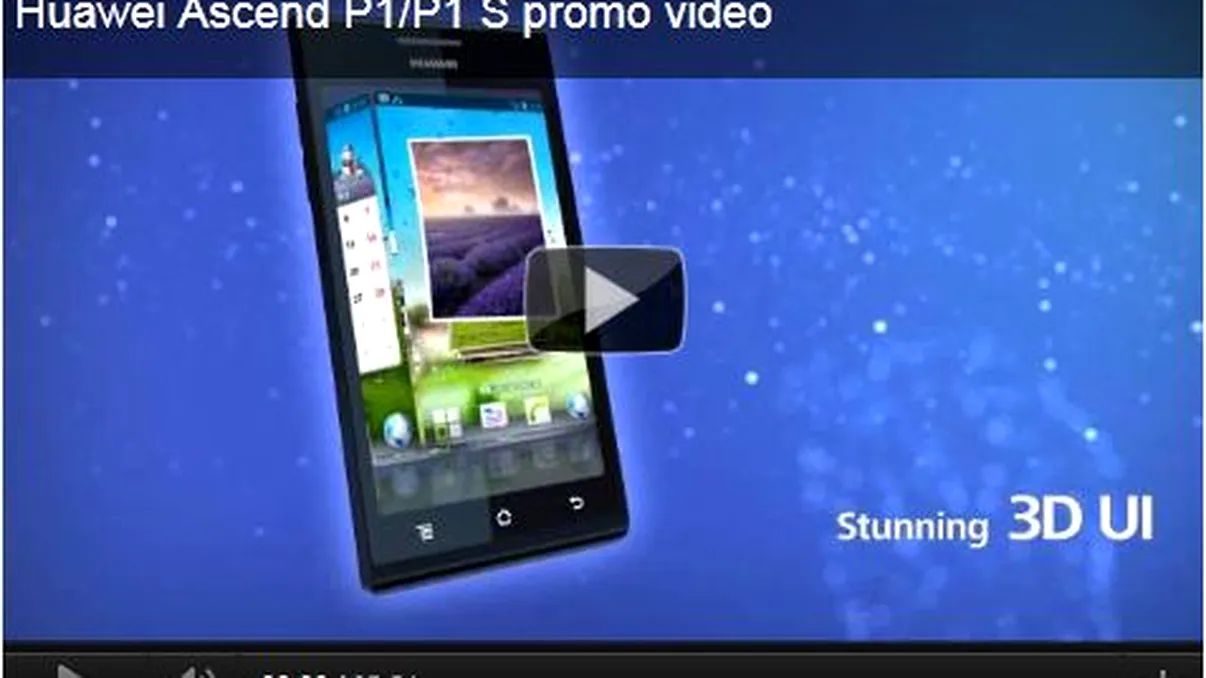 Huawei Ascend P1 S - Cel mai subtire smartphone... in video