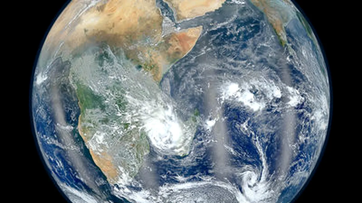 NASA a publicat o noua imagine spectaculoasa din seria Blue Marble