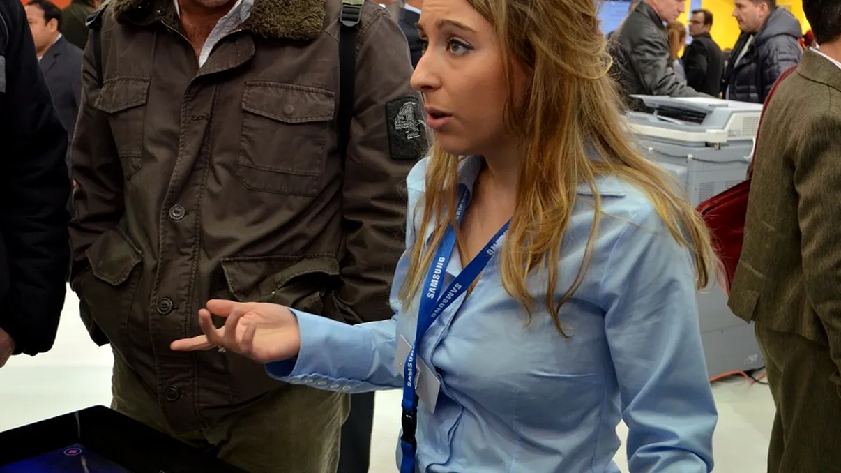 Cum arata Samsung SUR-40 la CeBIT