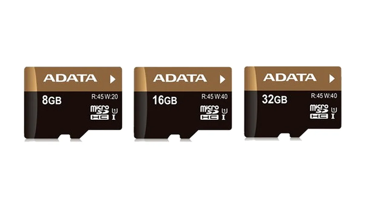Noile carduri ADATA Premier Pro microSDHC promit viteza pe smartphone si tableta