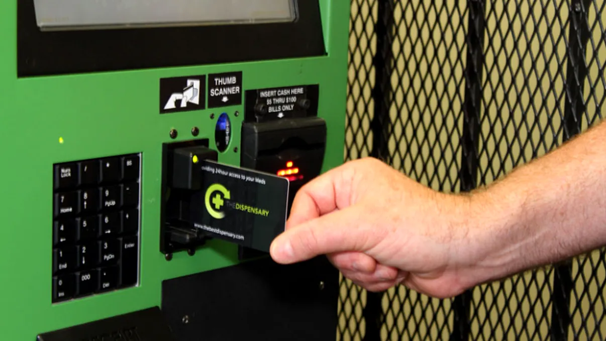 Autospense - marijuana cu autoservire