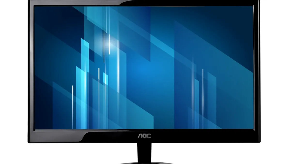 AOC E2251Fwu - Monitorul USB pe care il iei si la plimbare