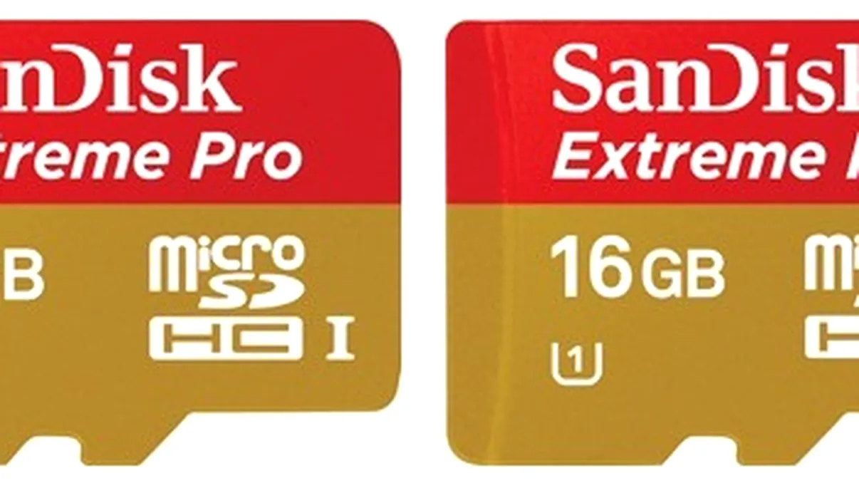 SanDisk lanseaza cele mai rapide carduri pentru mobile - Extreme Pro