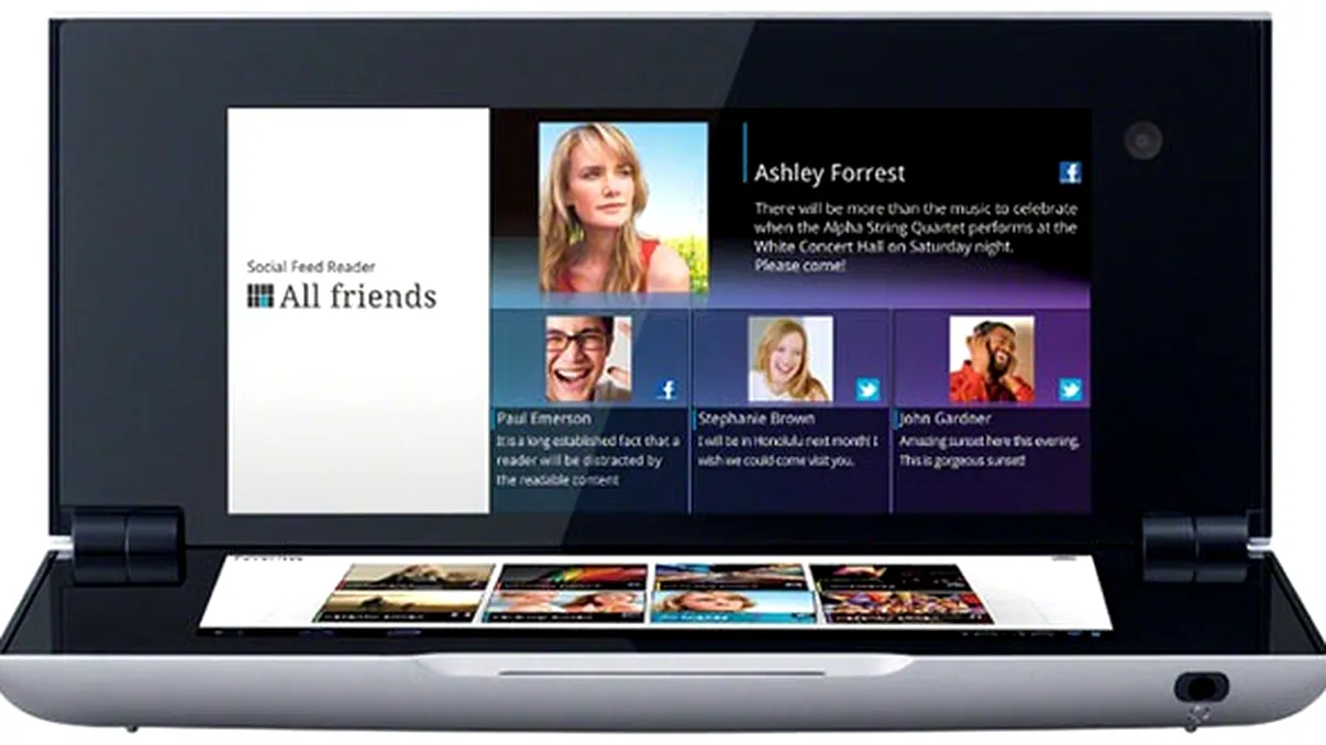 Sony Tablet P a primit update-ul la ICS