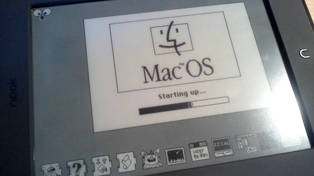 Un nou emulator ajuta curiosii sa ruleze Mac OS pe Nook Touch