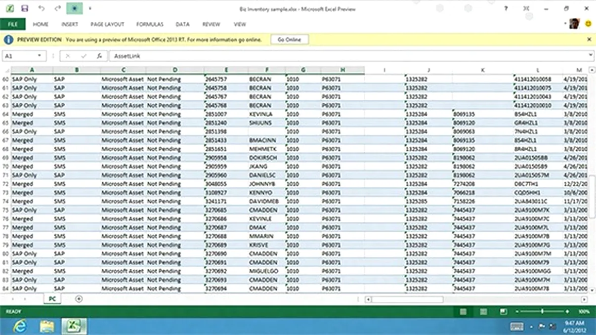 Microsoft scapa informatii referitoare la Office RT