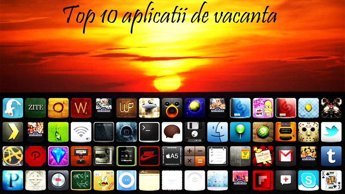 Top 10 aplicatii de iOS si Android pentru vacanta