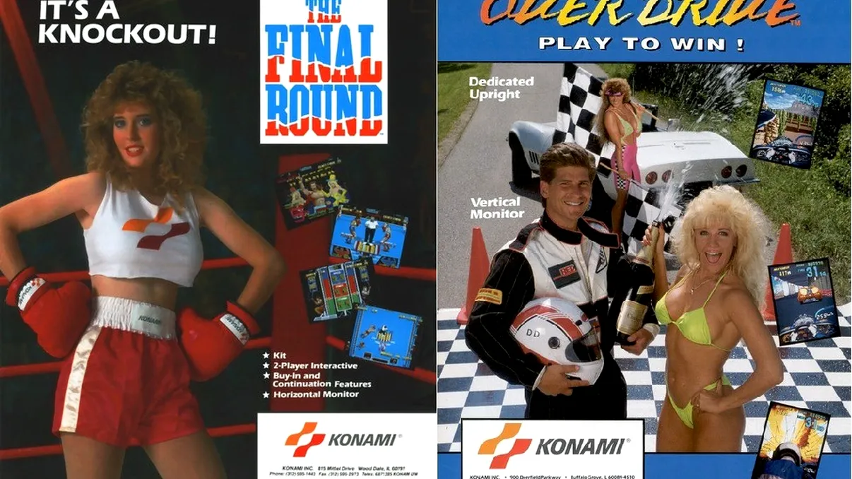 Reclamele arcade din anii '80 au revenit in actualitate
