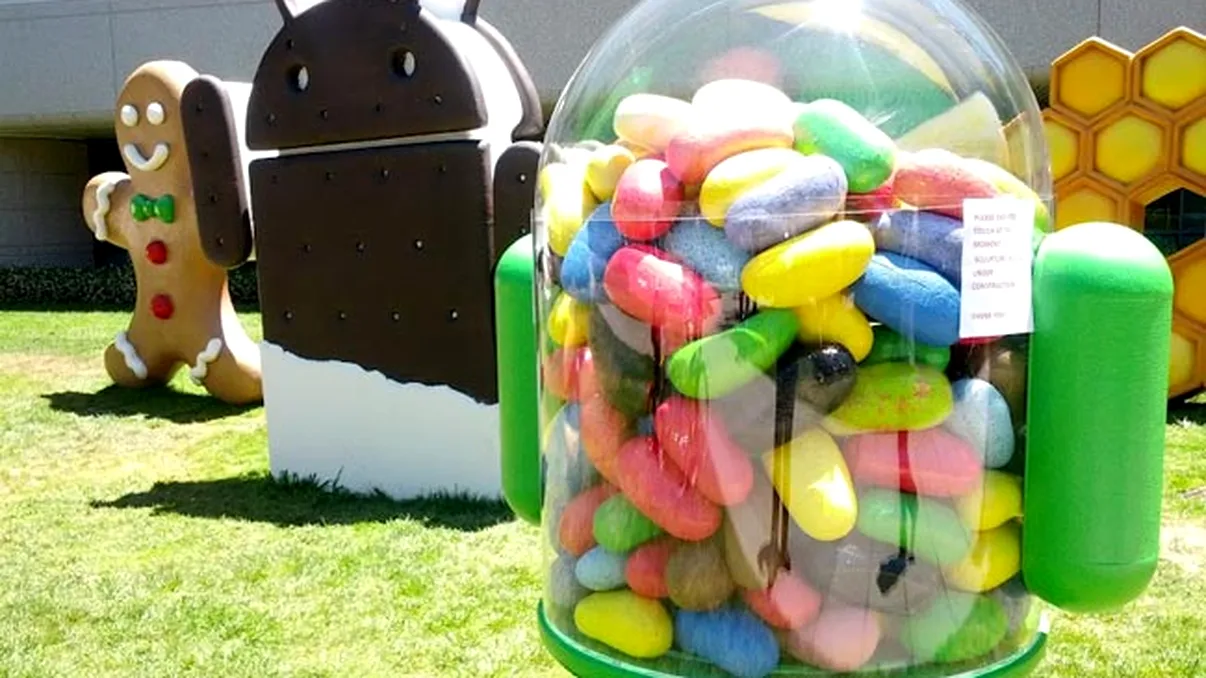 Evolutia Android de la Gingerbread la Jelly Bean in imagini