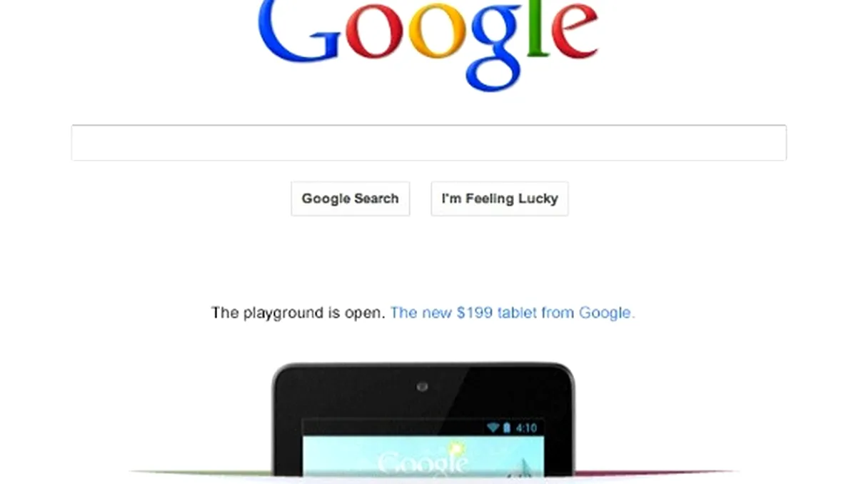 Nexus 7 primeste reclama pe Google Search
