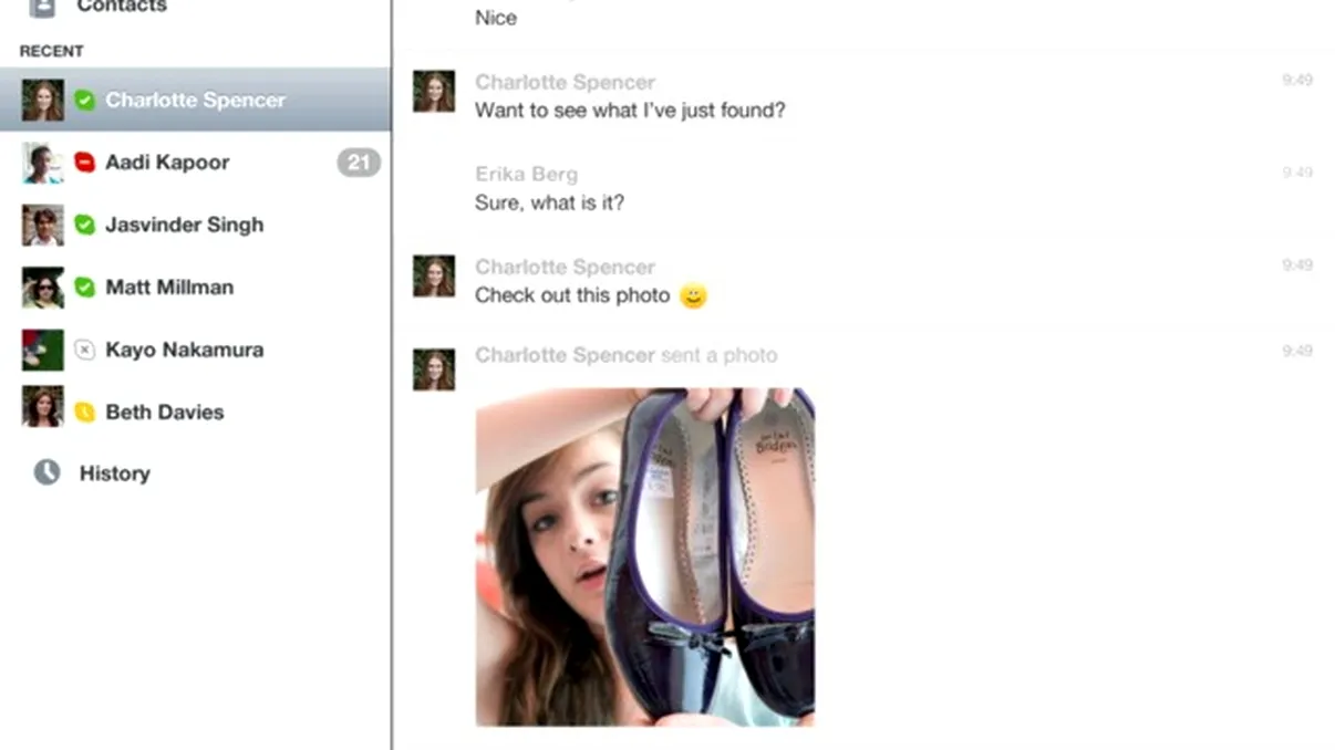 Skype isi actualizeaza aplicatia de iOS