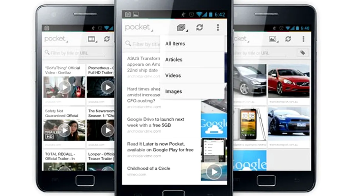 Pocket pentru Android vine cu un update util