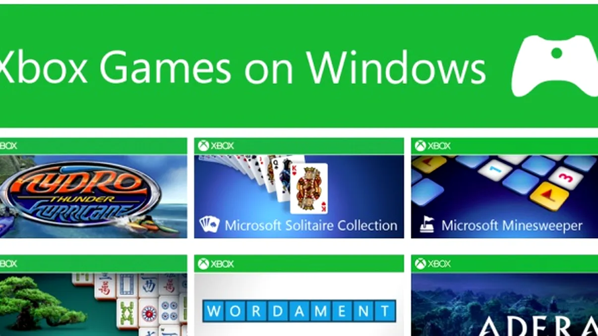 Xbox Games pentru Windows 8 se lanseaza cu 40 de titluri