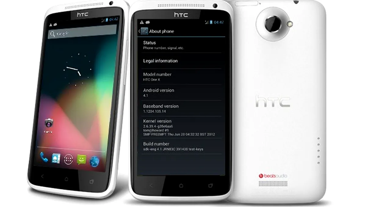 Jelly Bean ajunge pe HTC One X