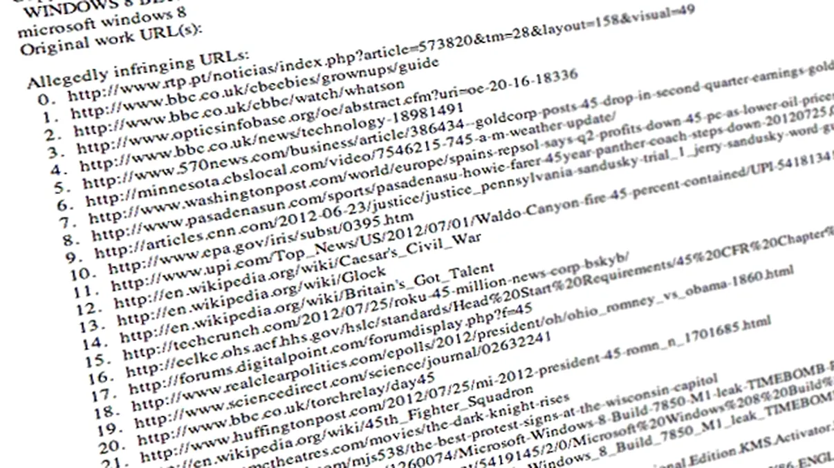 Microsoft Franta da jos cateva site-uri, din greseala