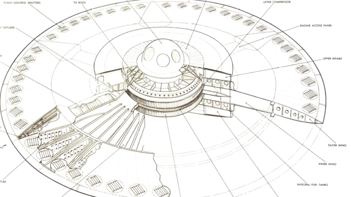 Farfuriile zburatoare nu sunt doar in filmele SF