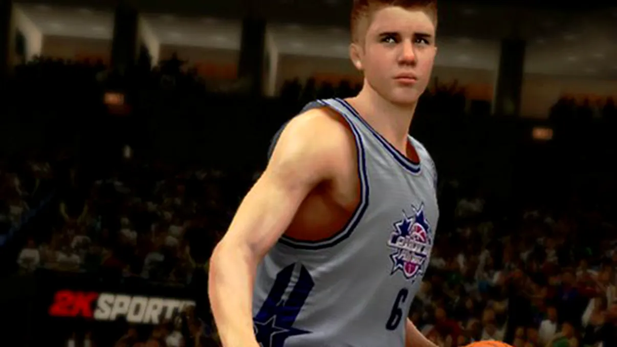 Fii Justin Bieber in NBA 2K13 
