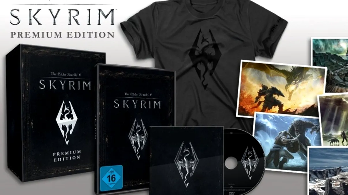 Skyrim primeste Premium Edition... fara DLC