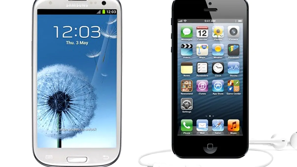 Noi victime in procesul greilor: Galaxy S III si iPhone 5