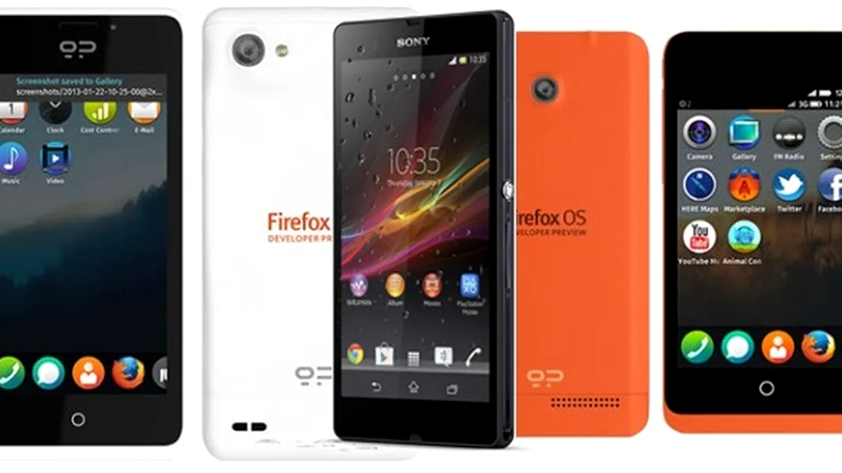 Sony intra pe smartphone-uri cu Firefox OS in... 2014