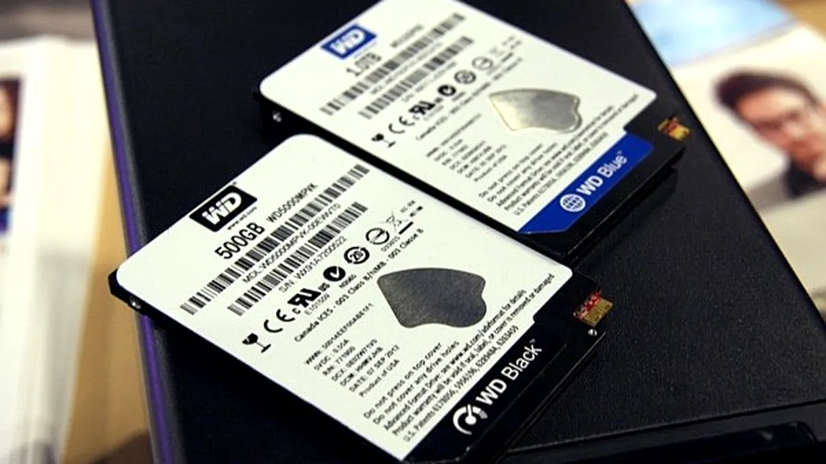 Western Digital prezinta unitati de stocare SSHD cu o grosime de 5mm