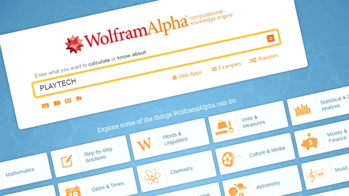 10 functii utile oferite doar de Wolfram Alpha
