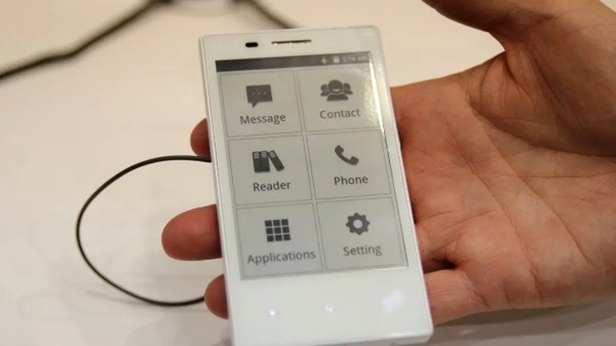 Primul smartphone cu E-ink este in stadiu de prototip