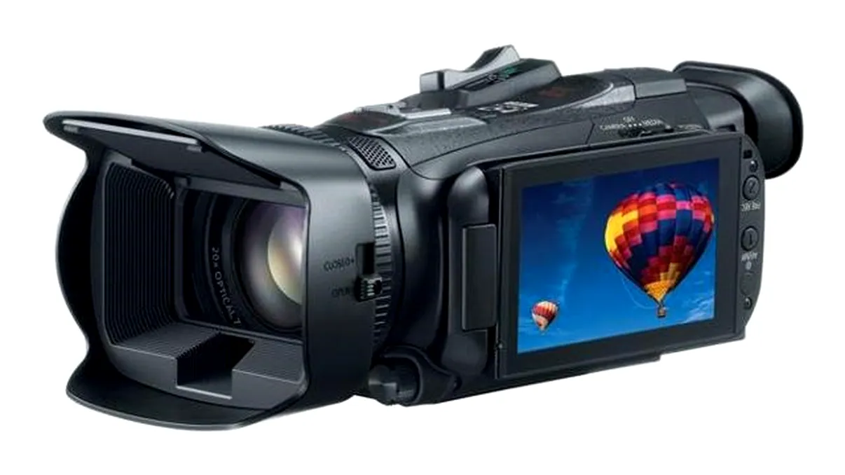 Canon anunta VIXIA HF G30, o camera cu pretentii