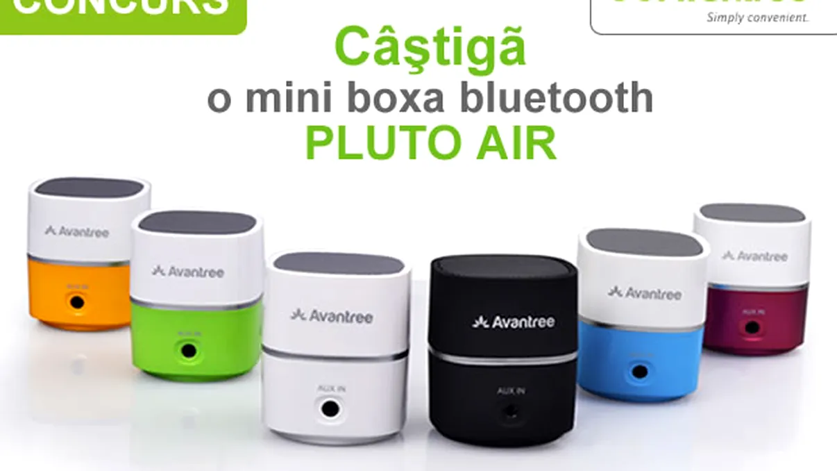 CONCURS: Boxa Avantree Pluto Air - mica, dar ambitioasa!