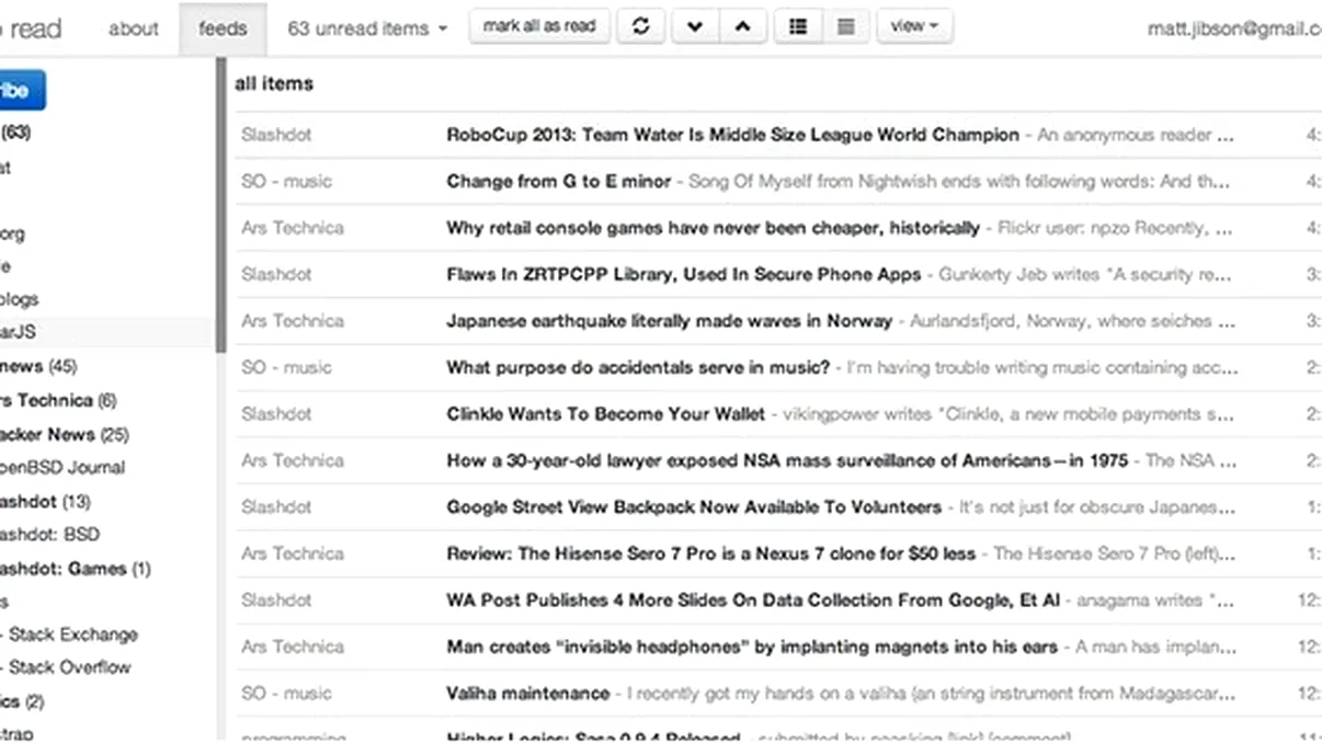 Go Read: una din clonele de Google Reader a fost creata de un singur om