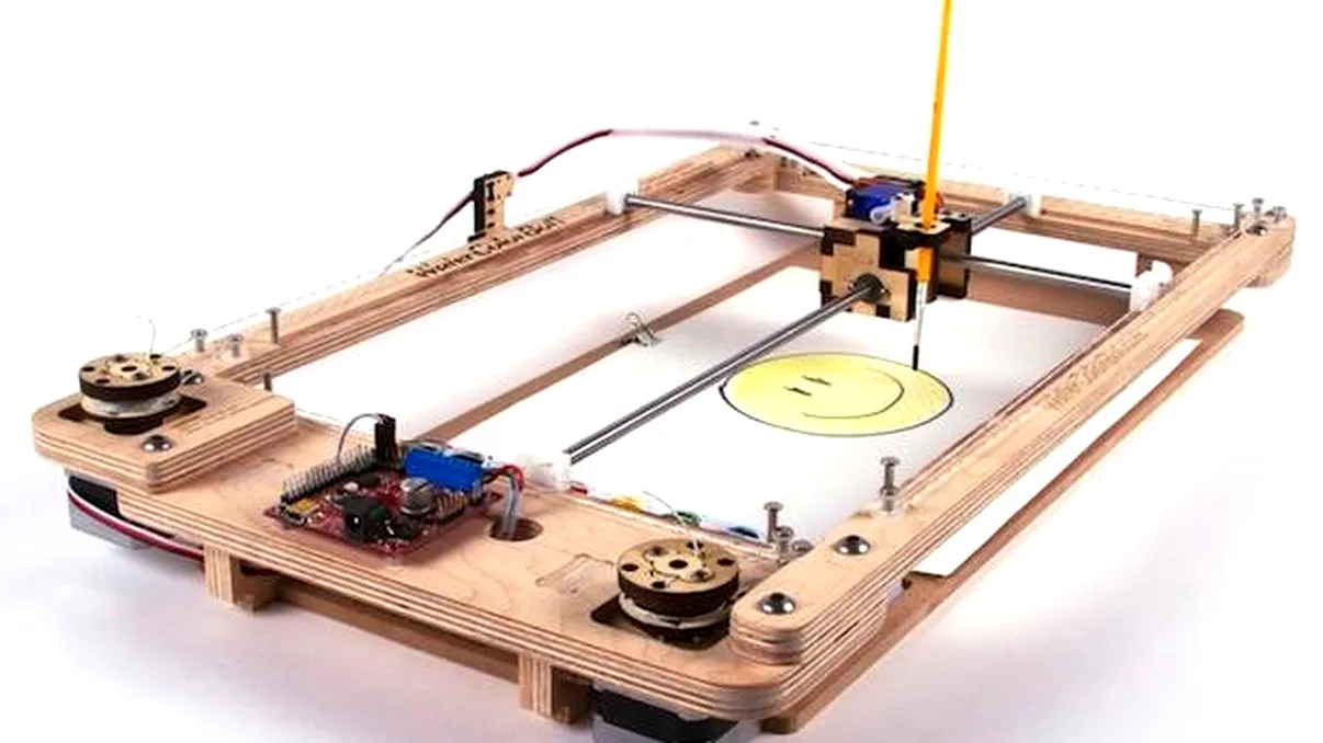 WaterColorBot - o imprimanta care picteaza cu acuarele [VIDEO]