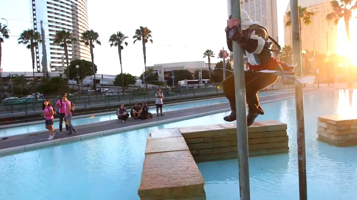 Senzatii tari in format parkour pentru promovarea Assassin's Creed 4 [VIDEO]