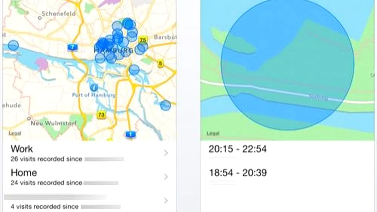Ultimul beta de iOS 7 va urmareste deplasarile