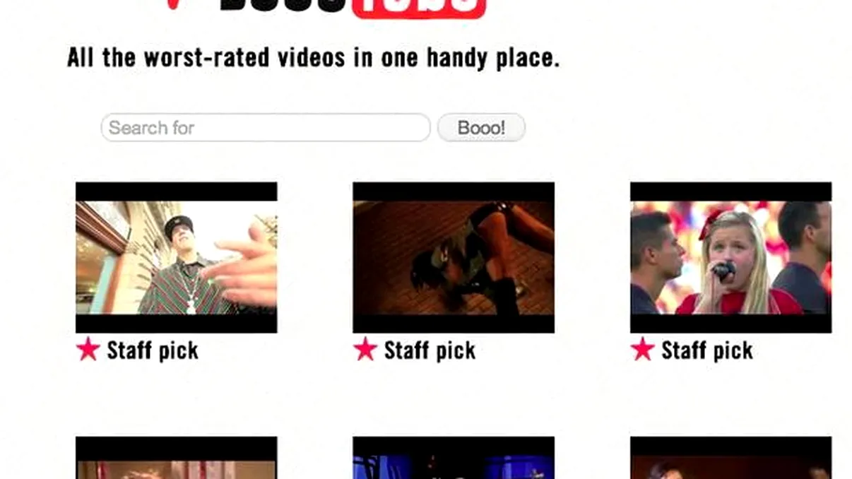 Ce-i mai rau pe YouTube s-a adunat pe BoooTube